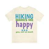 Unisex Jersey Short Sleeve Tee, "Happy"