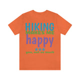 Unisex Jersey Short Sleeve Tee, "Happy"