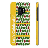 Case Mate Slim Holiday Phone Cases, "Let's Celebrate"