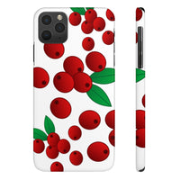 Case Mate Slim Phone Cases, "Cranberries"