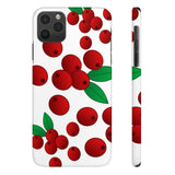 Case Mate Slim Phone Cases, "Cranberries"