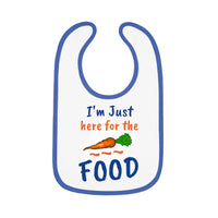 "Carrots" Contrast Trim Jersey Bib