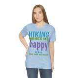 Unisex Jersey Short Sleeve Tee, "Happy"