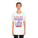 Unisex Jersey Short Sleeve Tee, "Pompitus"