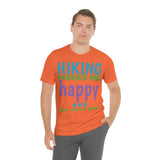 Unisex Jersey Short Sleeve Tee, "Happy"