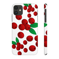 Case Mate Slim Phone Cases, "Cranberries"