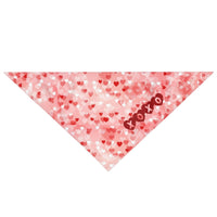 Valentine Kisses Pet Bandana