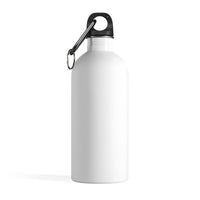 Stainless Steel IRW "Hydrate!" Water Bottle w/carabiner, 14oz