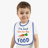 "Carrots" Contrast Trim Jersey Bib