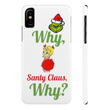 Case Mate Slim Holiday Phone Cases, "Santy Claus"