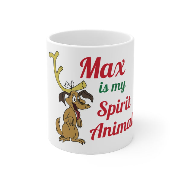 Ceramic Holiday "Max" Mug, 11oz