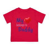 Infant Cotton Jersey Valentine Tee "My Heart"