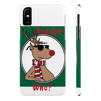 Case Mate Slim Phone Cases, "Rudolph"