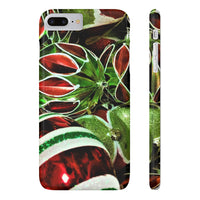 Case Mate Slim Holiday Phone Cases, "Green Sparkle"