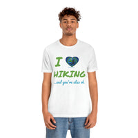 Unisex IRW Logo "Love Hiking" Jersey Short Sleeve Tee