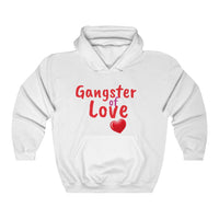 Unisex Heavy Blend™ Hooded Valentine Sweatshirt, "Gangster of Love"