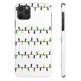 Case Mate Slim Holiday Phone Cases, "String Lights"