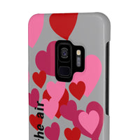 Case Mate Slim Phone Cases, "Love is in the Air"