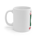 Ceramic Holiday "Alibi" Mug, 11oz