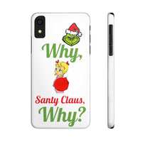 Case Mate Slim Holiday Phone Cases, "Santy Claus"