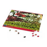 IRW Holiday Sparkle Jigsaw Puzzle (120, 252, 500-Piece), Silver Glass