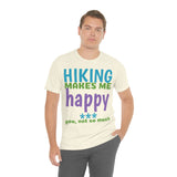 Unisex Jersey Short Sleeve Tee, "Happy"