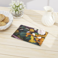 "Harvest"  Tempered Glass Cutting Board