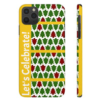 Case Mate Slim Holiday Phone Cases, "Let's Celebrate"