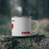 "Everyone but you!" Enamel Camping Mug Valentine