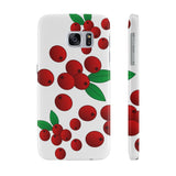 Case Mate Slim Phone Cases, "Cranberries"