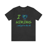 Unisex IRW Logo "Love Hiking" Jersey Short Sleeve Tee