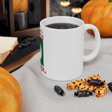 Ceramic Holiday "Alibi" Mug, 11oz