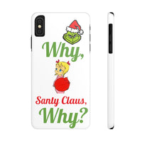 Case Mate Slim Holiday Phone Cases, "Santy Claus"