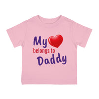 Infant Cotton Jersey Valentine Tee "My Heart"