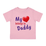 Infant Cotton Jersey Valentine Tee "My Heart"