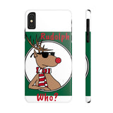 Case Mate Slim Phone Cases, "Rudolph"