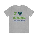 Unisex IRW Logo "Love Hiking" Jersey Short Sleeve Tee