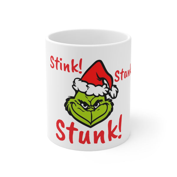 Ceramic Holiday "Grinch" Mug, 11oz