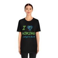 Unisex IRW Logo "Love Hiking" Jersey Short Sleeve Tee