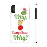 Case Mate Slim Holiday Phone Cases, "Santy Claus"