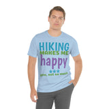 Unisex Jersey Short Sleeve Tee, "Happy"