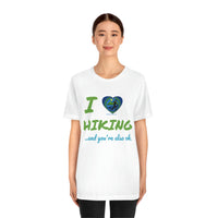 Unisex IRW Logo "Love Hiking" Jersey Short Sleeve Tee